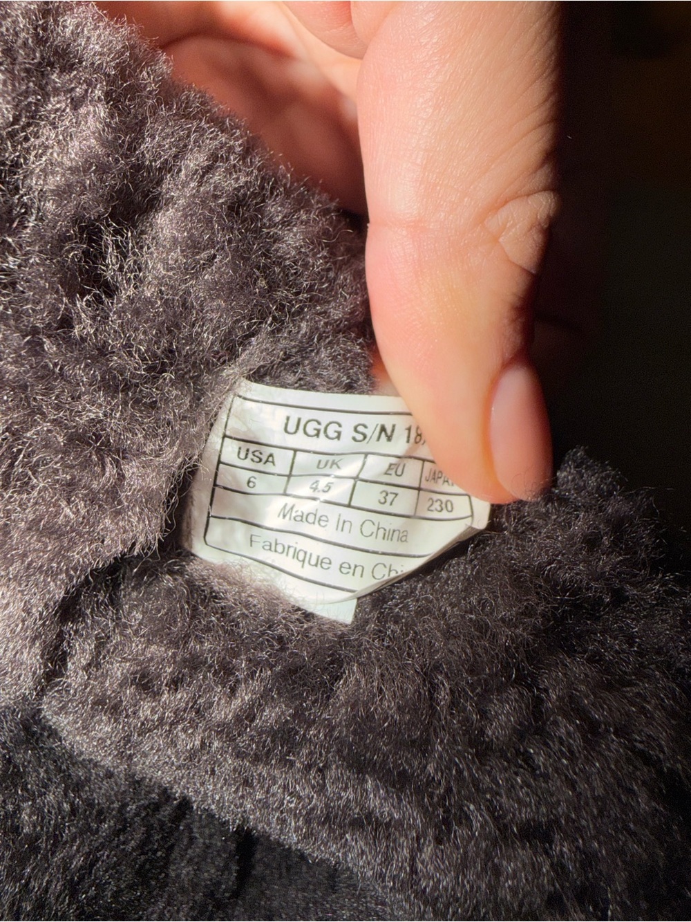 Chocolate Tall Bailee Button Uggs - Picture 3 of 7